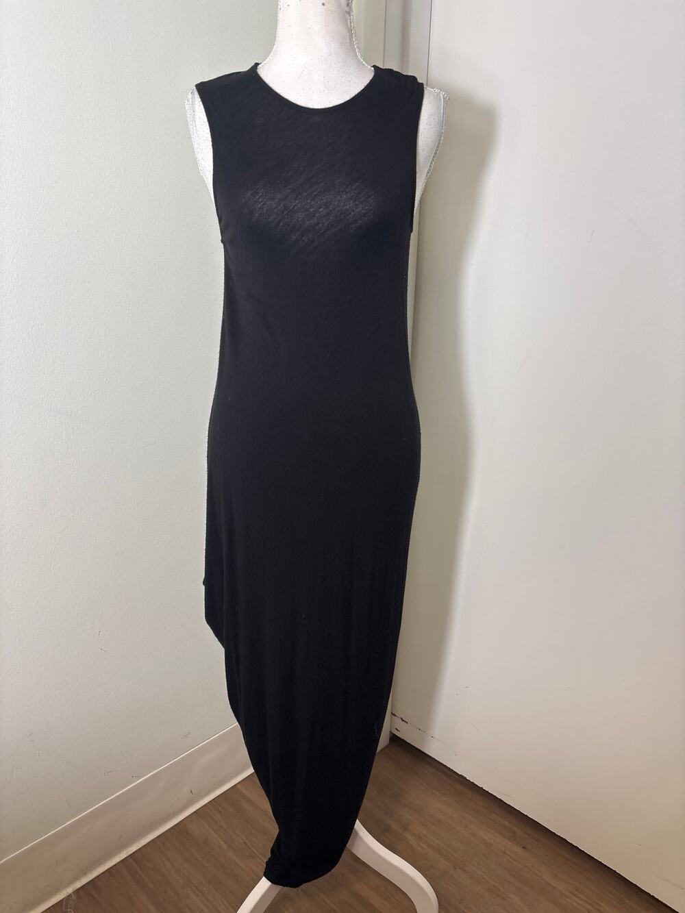 Hatch Maternity Black Tank Dress with Hi/Low Hem Sz 1 (S)